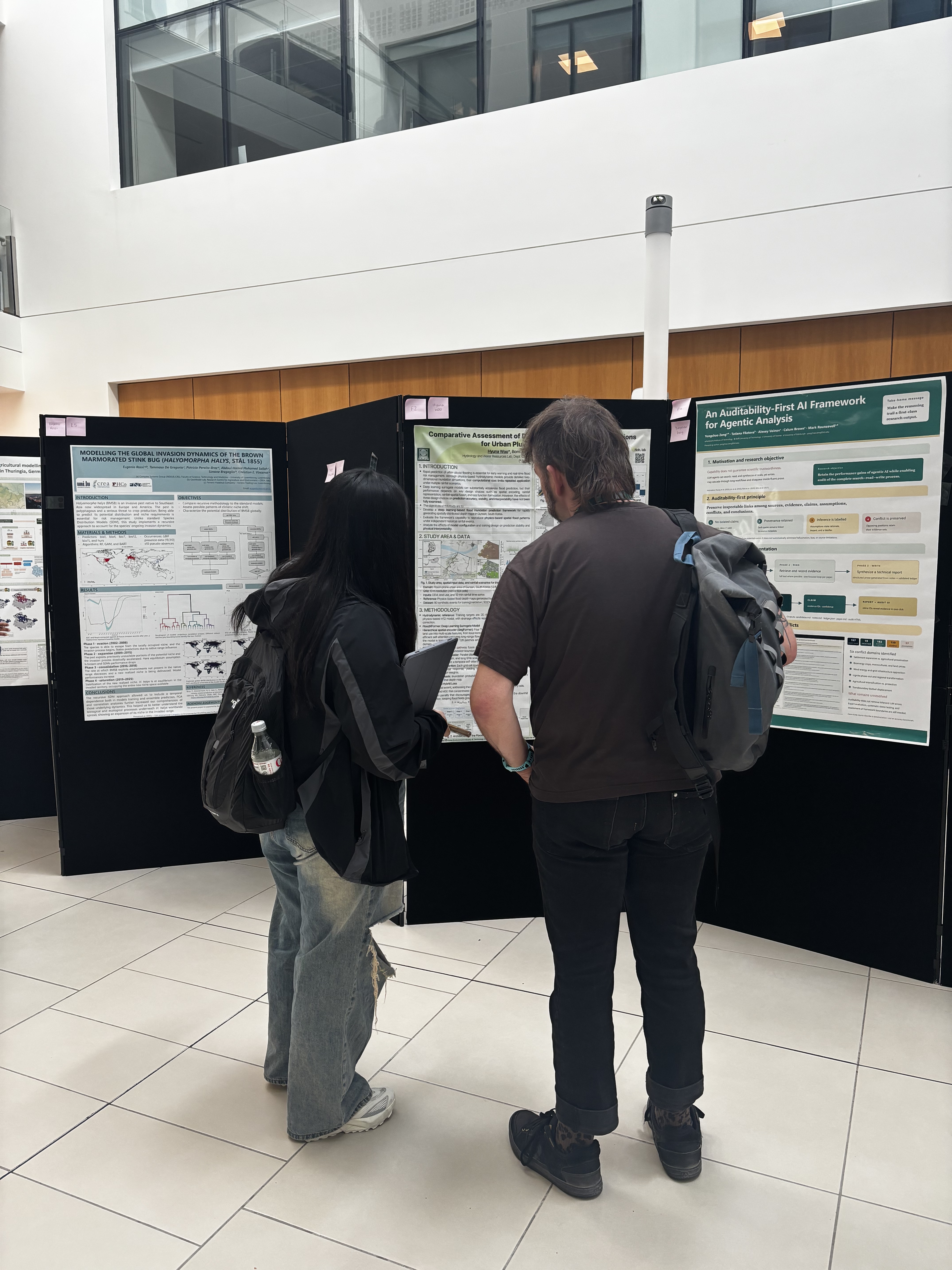 Poster session — on site