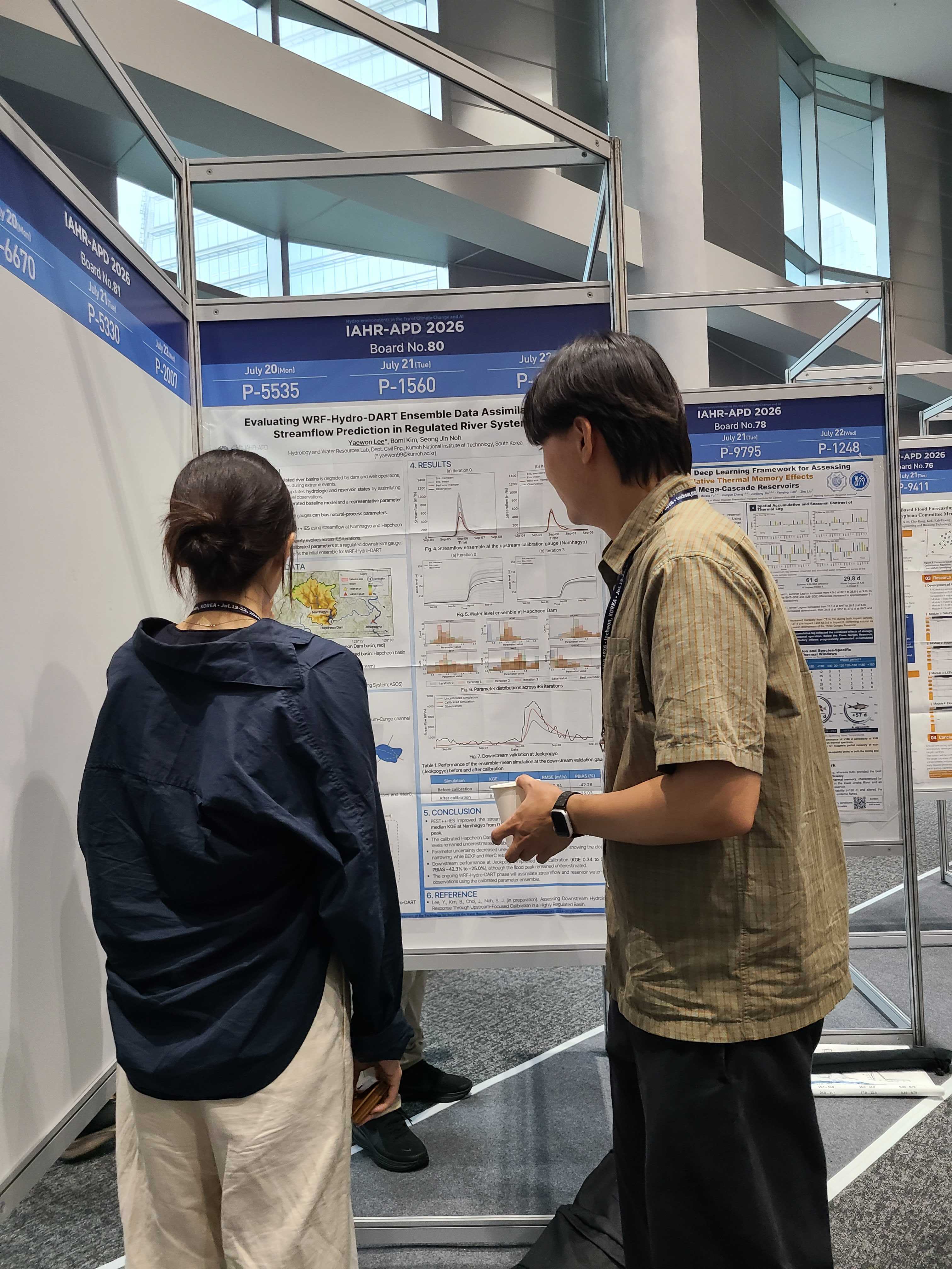Poster session — on site