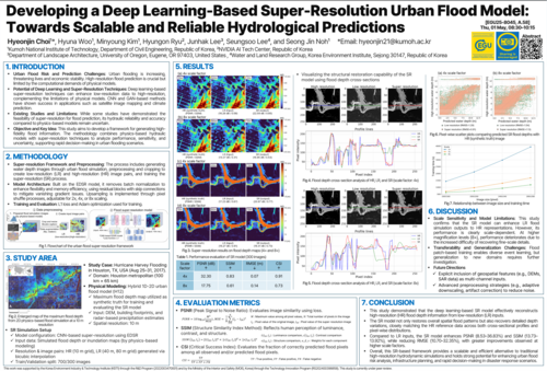 Developing a Deep Learning-Based Super-Resolution Urban Flood Model: Towards Scalable and Reliable Hydrological Predictions